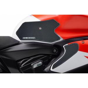 Tank side protectors PUIG ANTI-SLIP 20066N Negru