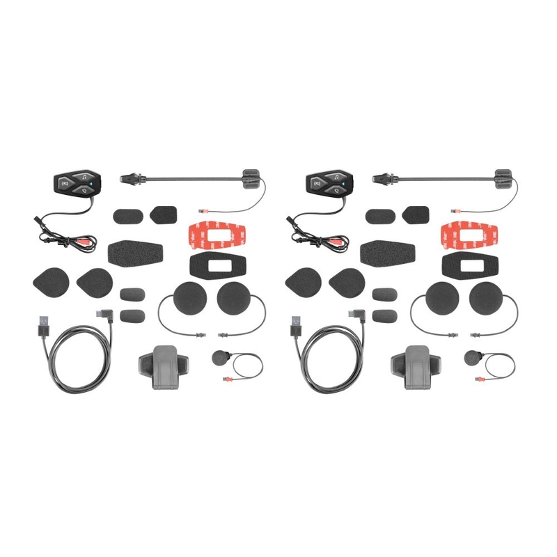 Căști Bluetooth Interphone U-COM3 Pachet dublu