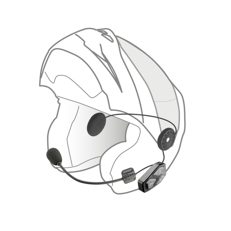 Căști Bluetooth Interphone U-COM3 Pachet dublu