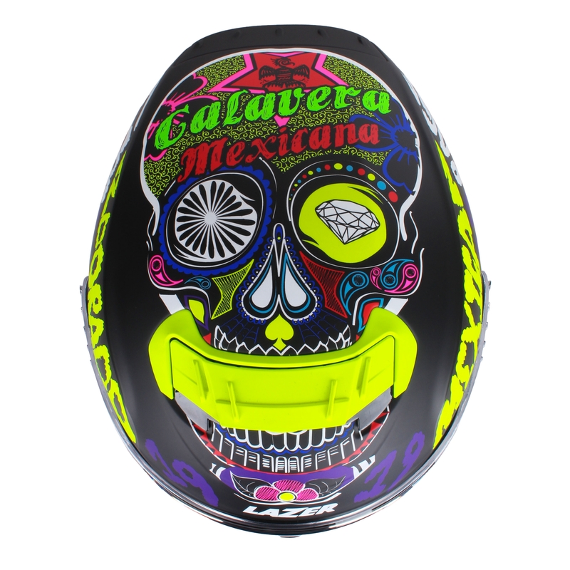 Cască integrală pentru motociclete Lazer Rafale Evo Mexicana multicoloră