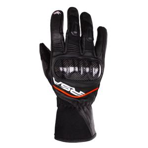 Mănuși pentru motociclete RSA Airvent 2 negru-roșu