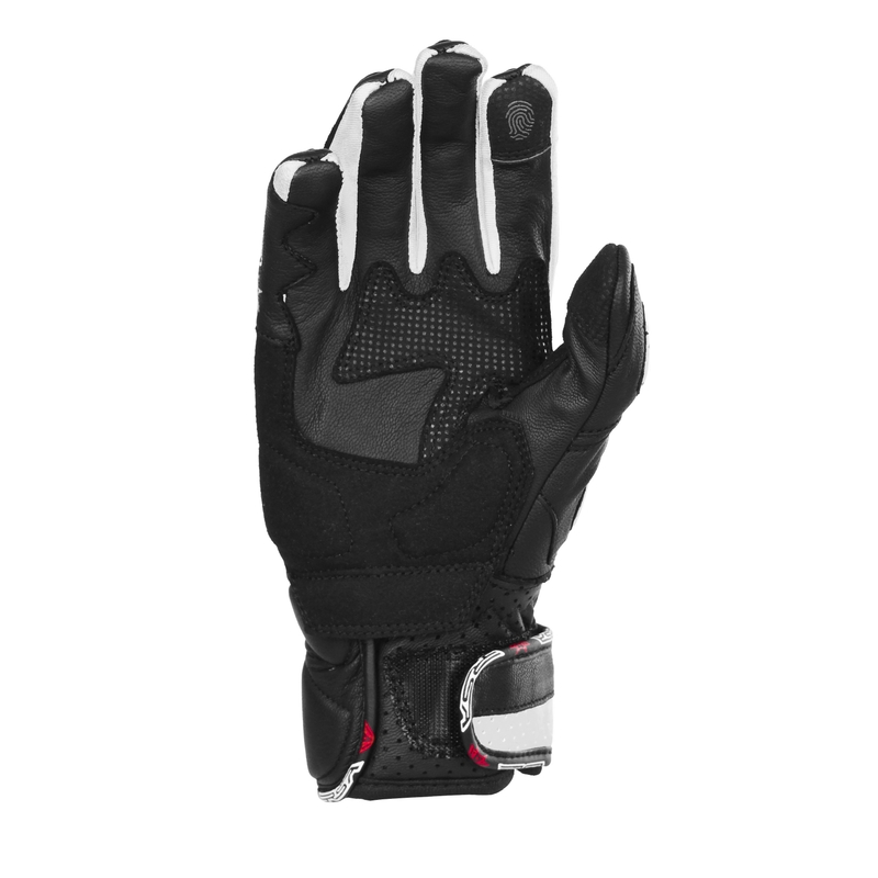 Mănuși moto damă RSA RX2 negru-alb