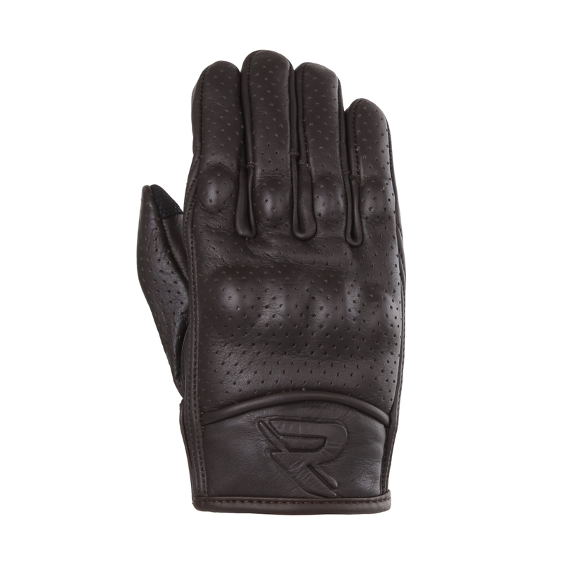 Mănuși moto perforate pentru femei Street Racer Striker 2 maro