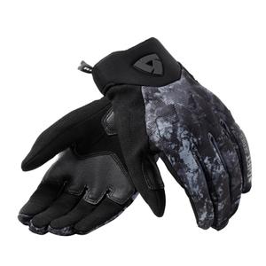 Mănuși pentru motociclete Revit Continent negru-gri