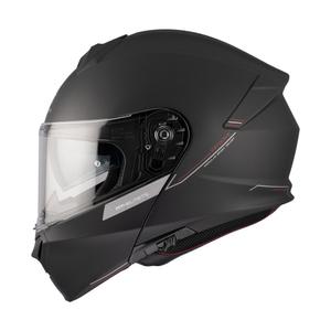 Cască de motocicletă flip-up MT Genesis SV Solid A1 neagră mat