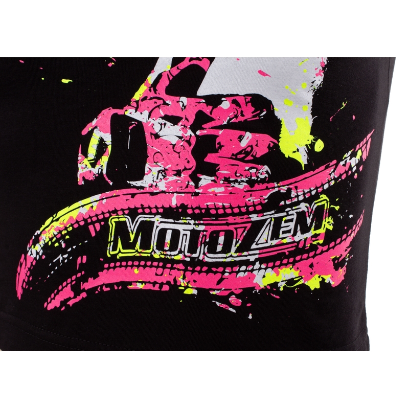 Copii fete tricou MotoZem - Trăim cu motociclete