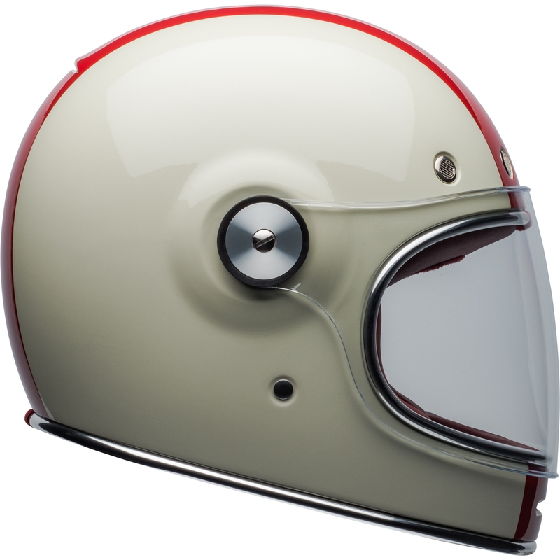 Cască integrală pentru motociclete Bell Bullit DLX Command Vintage alb-roșu-albastru