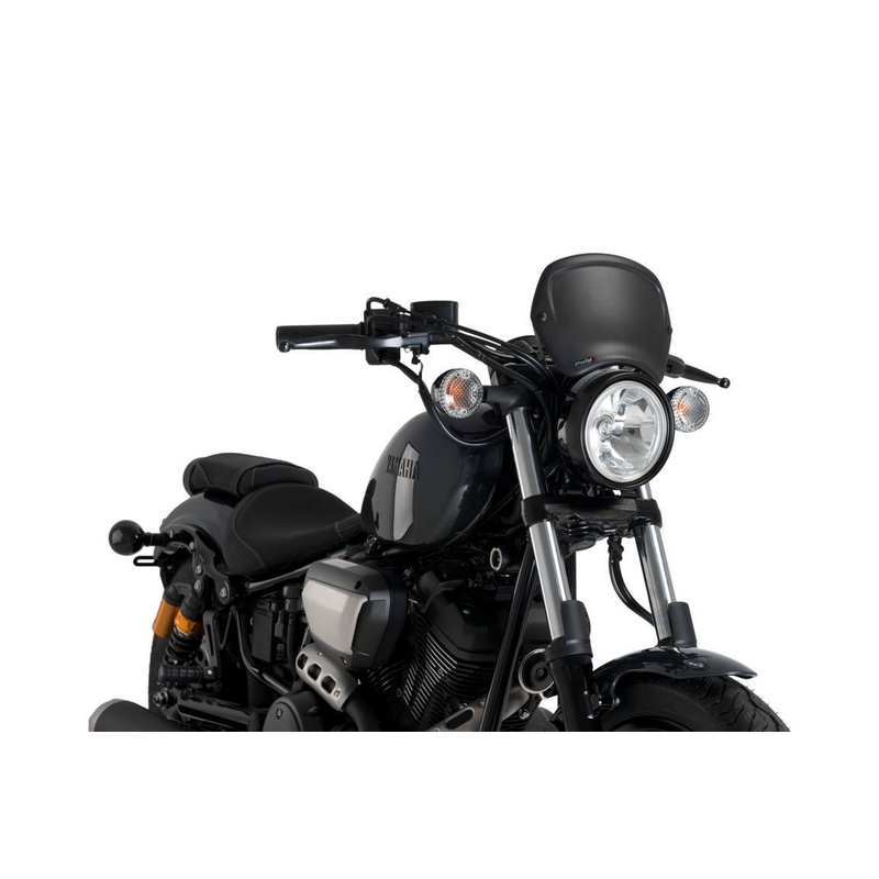 Parbriz PUIG FRONTAL PLATE matt black