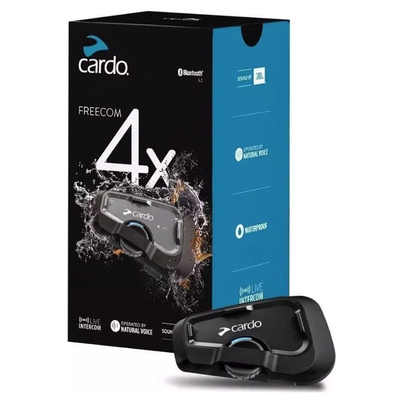 Interfon Bluetooth CARDO FREECOM 4X JBL solo
