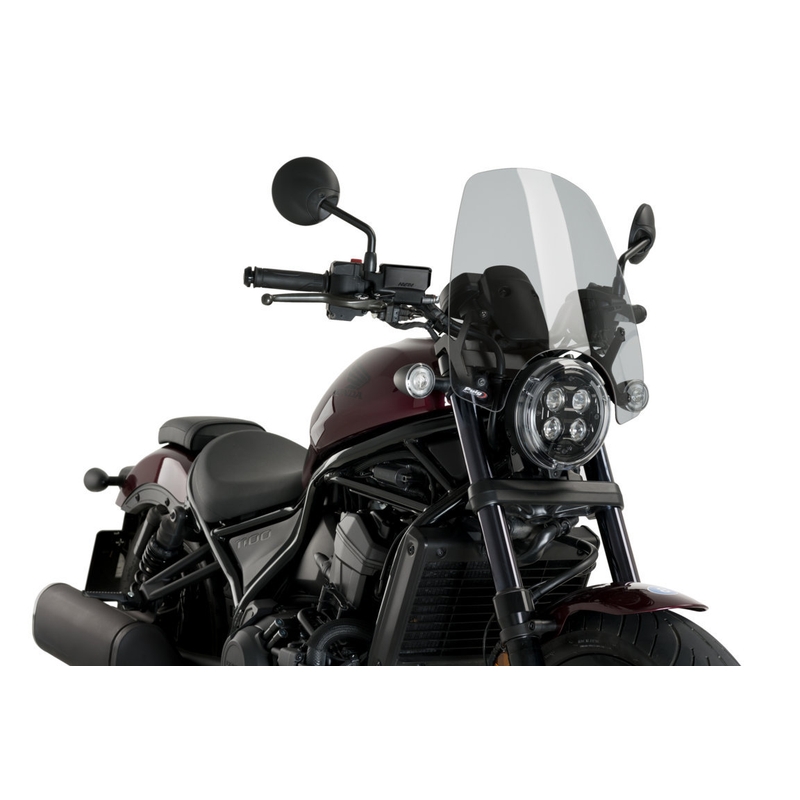 Parbriz PUIG NEW. GEN TOURING smoke pentru HONDA CMX 1100 Rebel 2021-2026