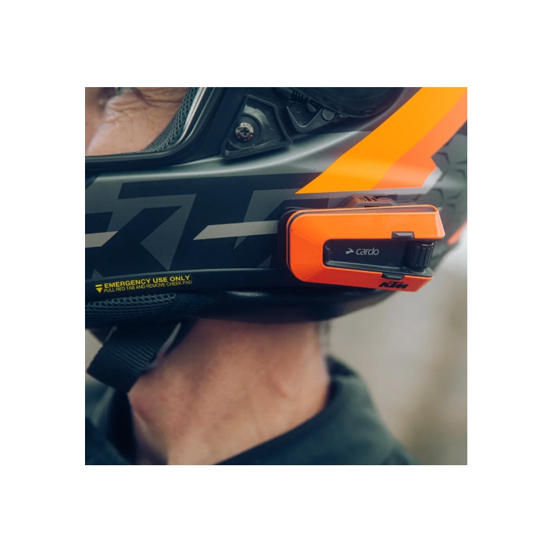 Interfon Bluetooth CARDO PACKTALK EDGE KTM solo