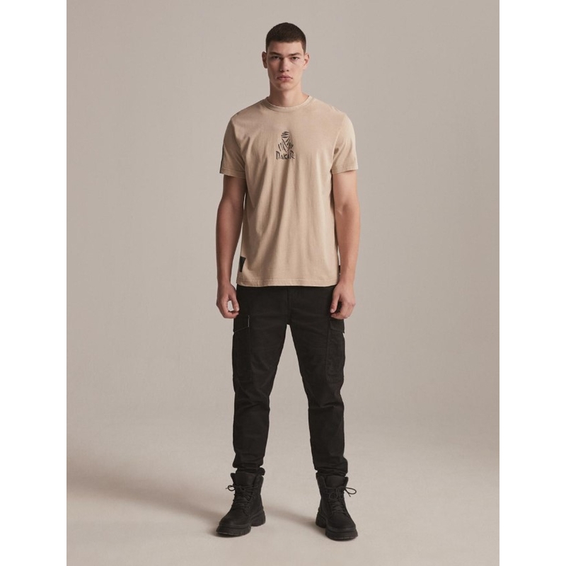 Tricou DAKAR DKR Wash 02 bej