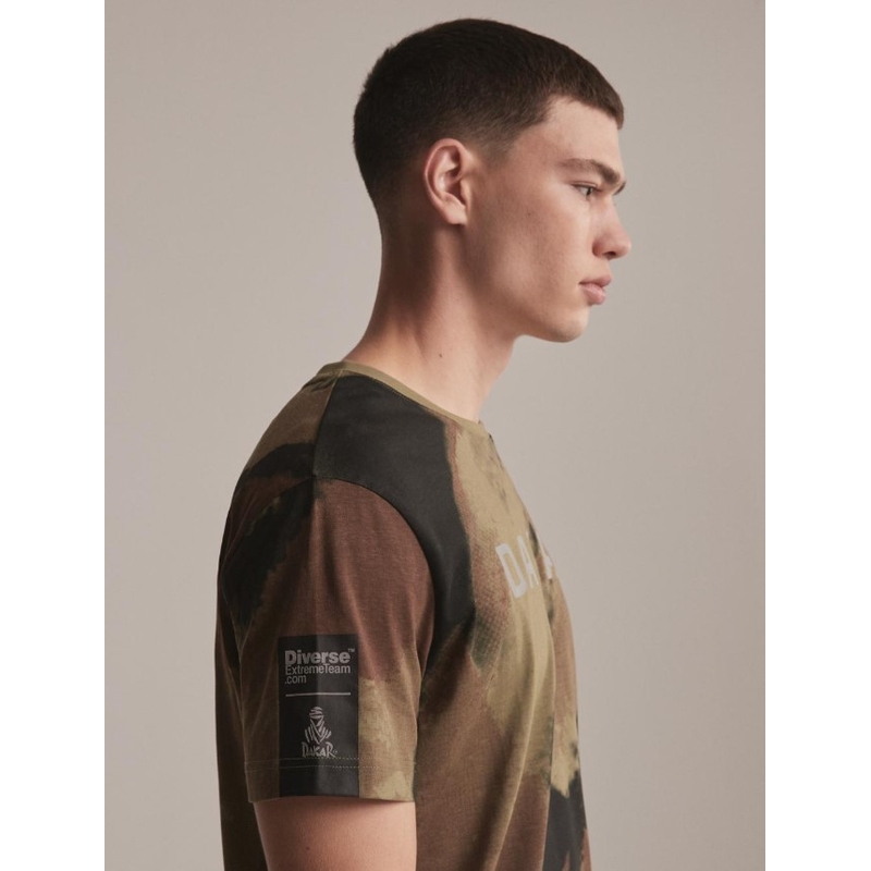 Tricou DAKAR DKR Peste 2 kaki