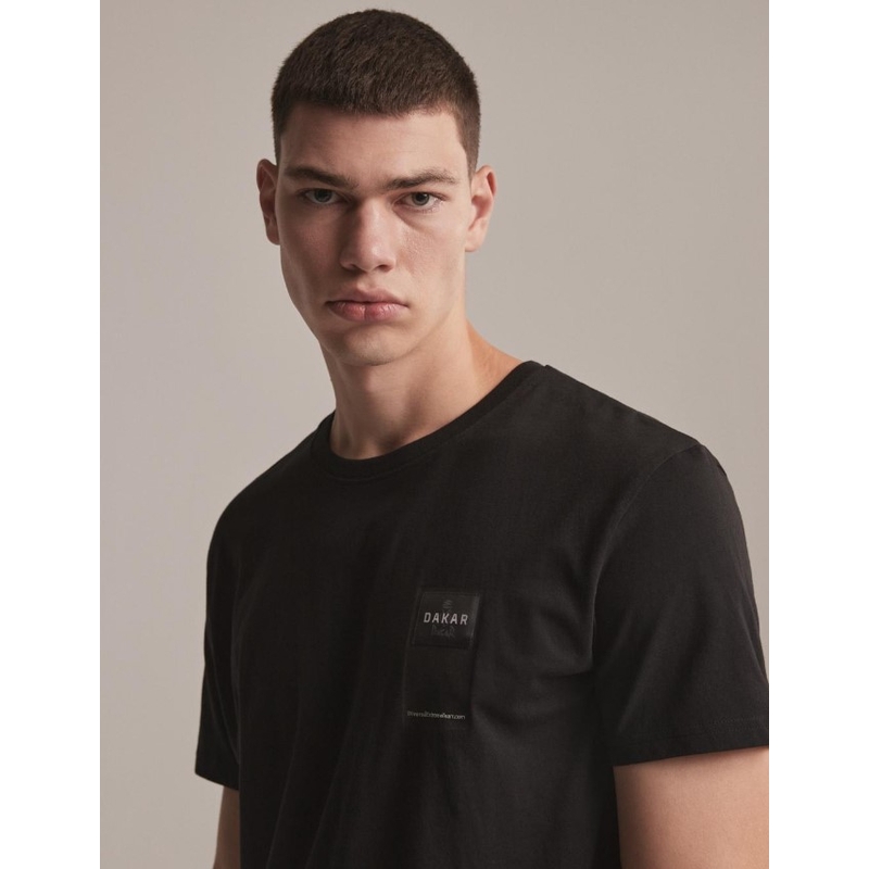 Tricou DAKAR DKR Patch negru