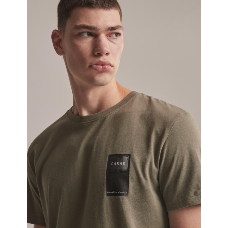 Tricou DAKAR DKR Patch kaki
