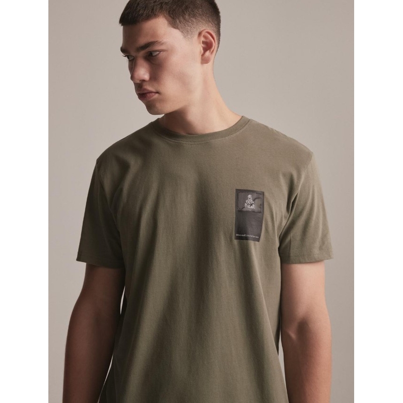 Tricou DAKAR DKR Patch kaki