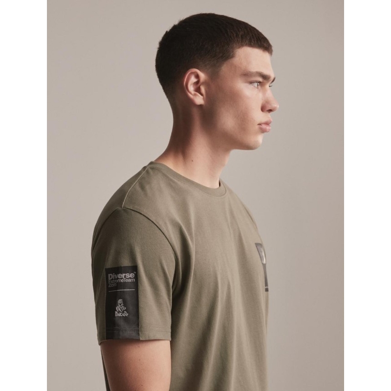 Tricou DAKAR DKR Patch kaki