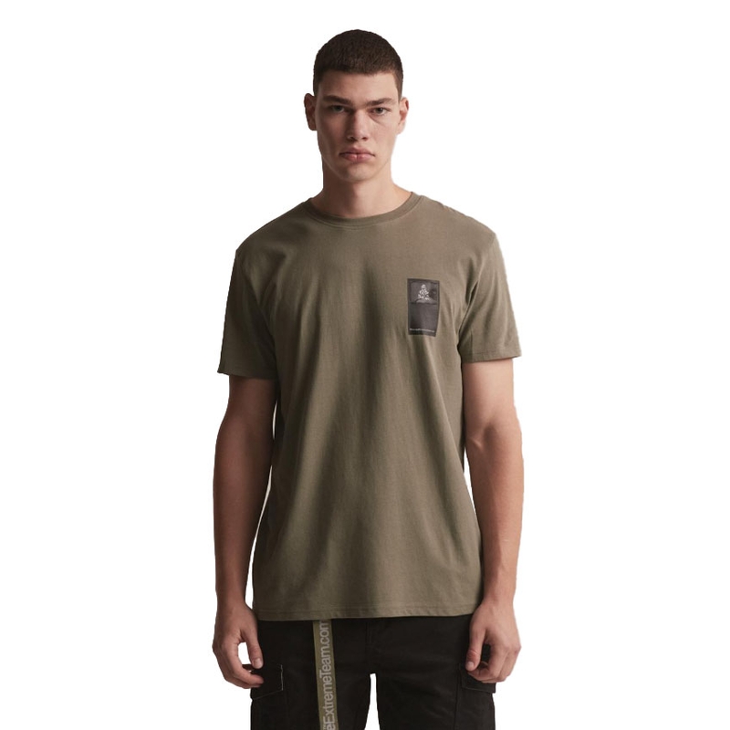 Tricou DAKAR DKR Patch kaki