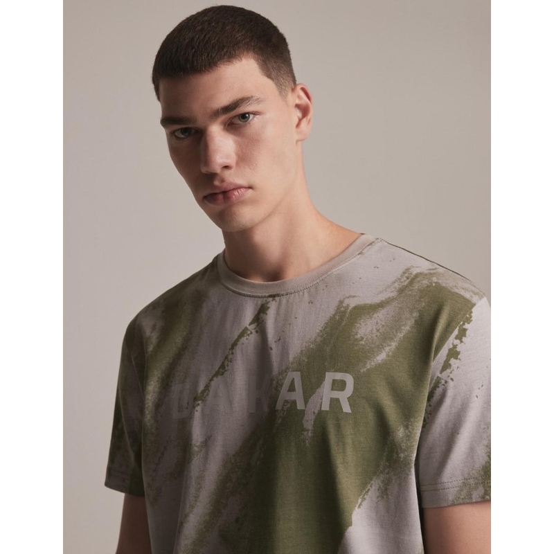 Tricou DAKAR DKR Peste gri lichidare
