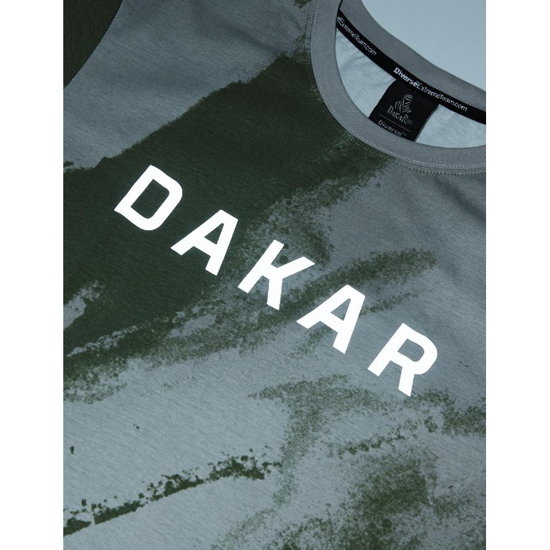 Tricou DAKAR DKR Peste gri lichidare