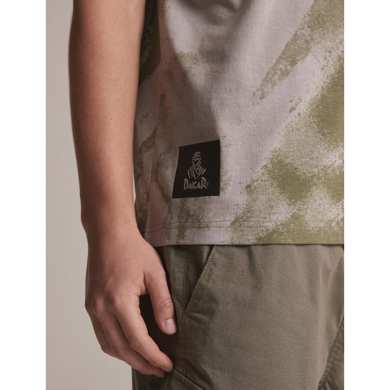 Tricou DAKAR DKR Peste gri lichidare