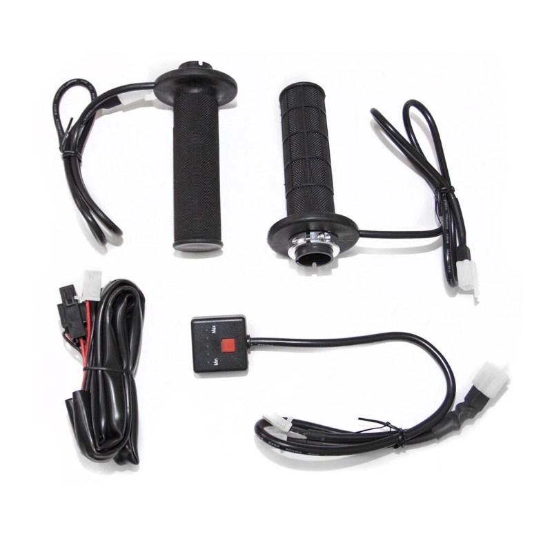 Mânere de blocare încălzite SHARK LOCK-ON negru