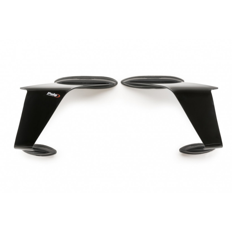 Side spoilers PUIG DOWNFORCE Negru