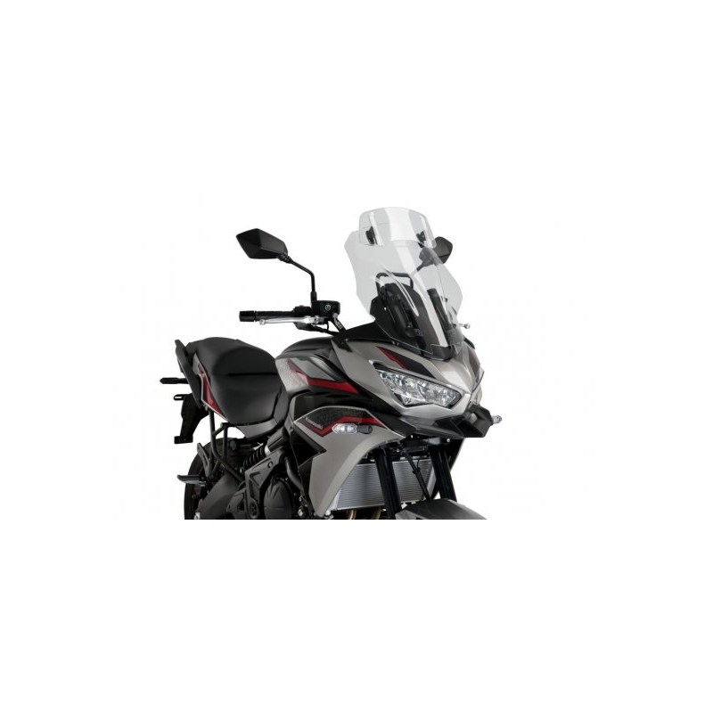 Multiadjustable visor PUIG 2.0 fixed by screws transparent