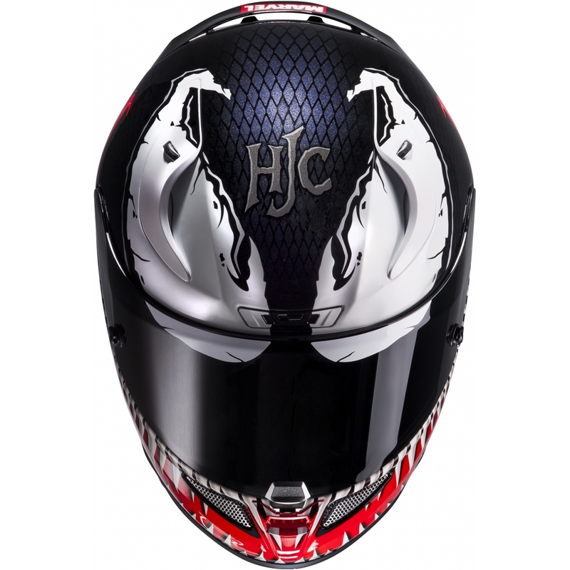 Cască de motocicletă integrală HJC RPHA 11 Venom Marvel MC1 lichidare