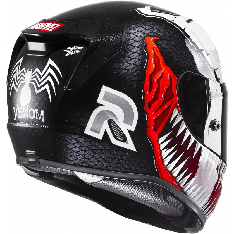 Cască de motocicletă integrală HJC RPHA 11 Venom Marvel MC1 lichidare