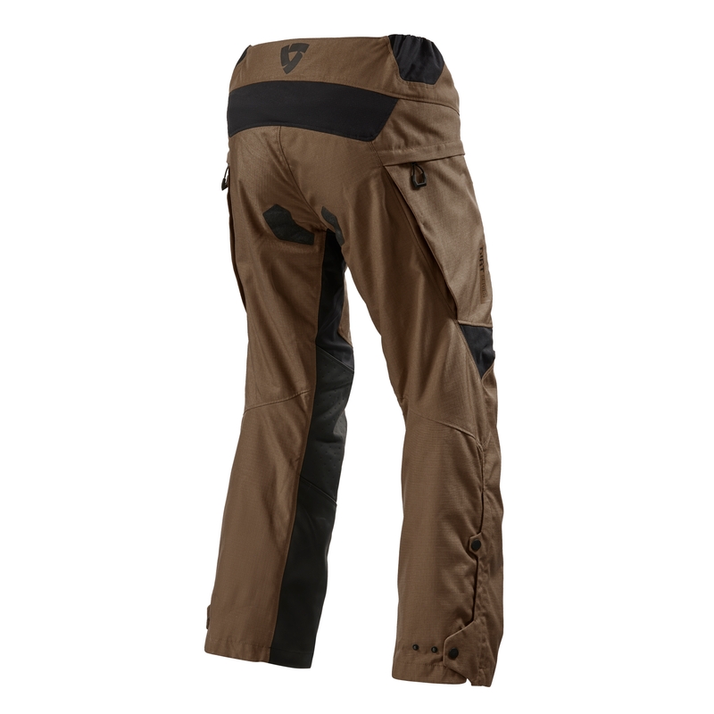Revit Continent pantaloni de motocicletă maro extins