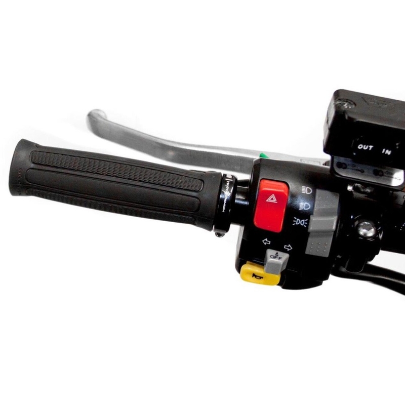 Mânere încălzite SYMTEC ATV Clamp On High/Low RR negru