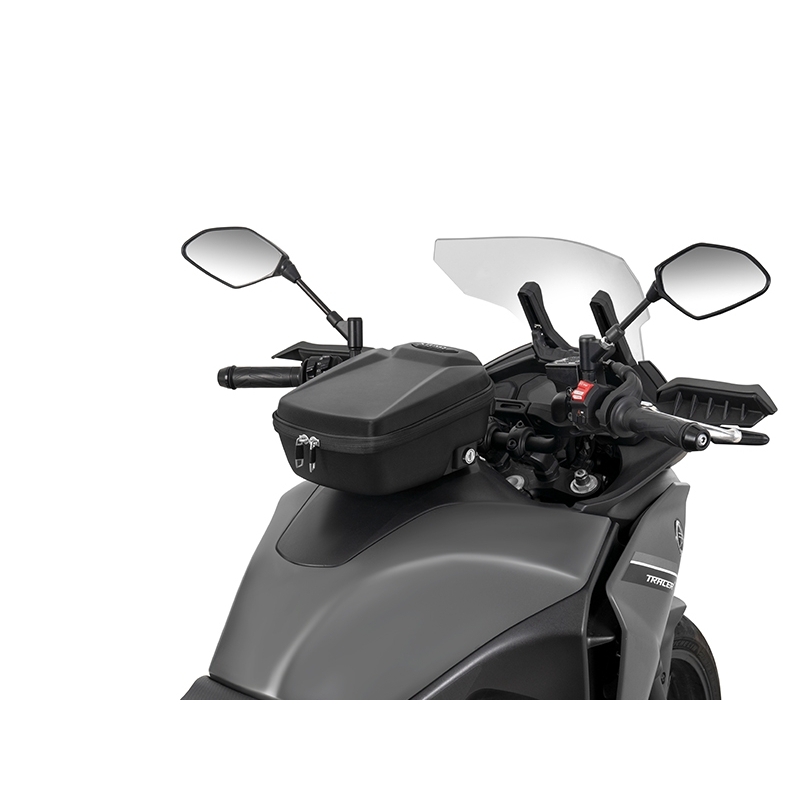 Geanta de rezervor (tank bag) SHAD E091CL for click system With LOCK and Key + ZIP combination lock main compartment