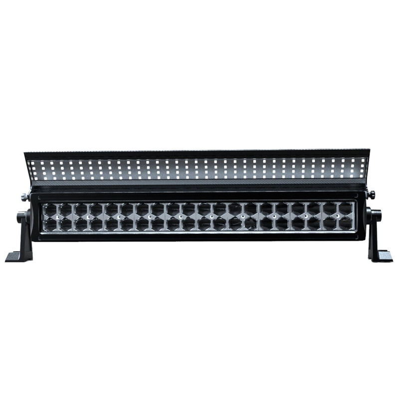 Rampă de lumină LED cu capac SHARK LED LIGHT BAR 21,5", 6D cu capac LED, 120W