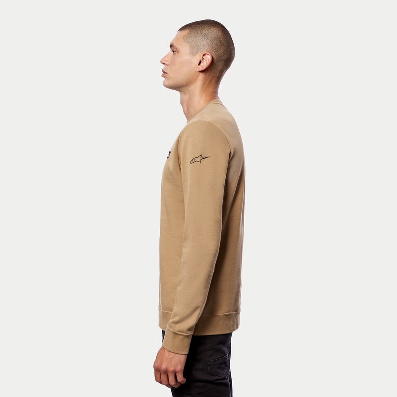 Alpinestars Linear Linear Crew Fleece Sand Black