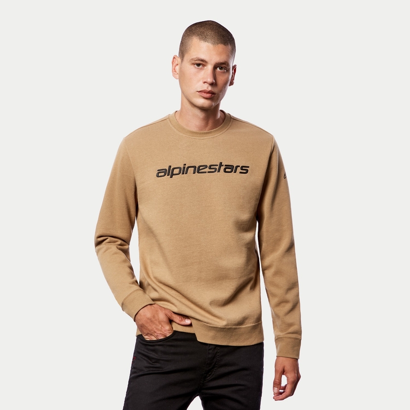 Alpinestars Linear Linear Crew Fleece Sand Black