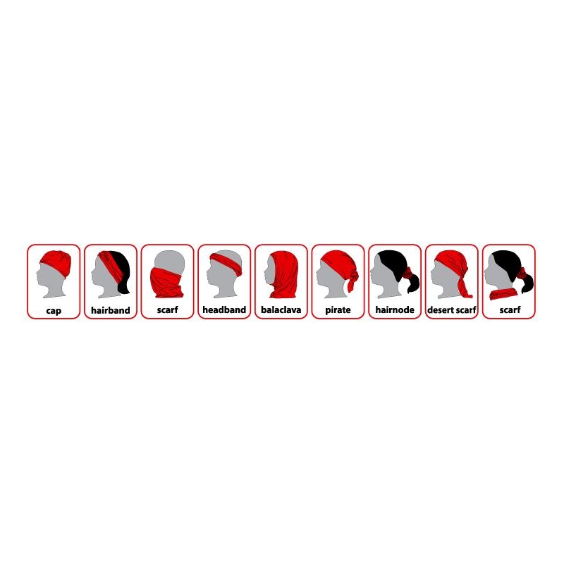Šátek na moto Cafe Racer