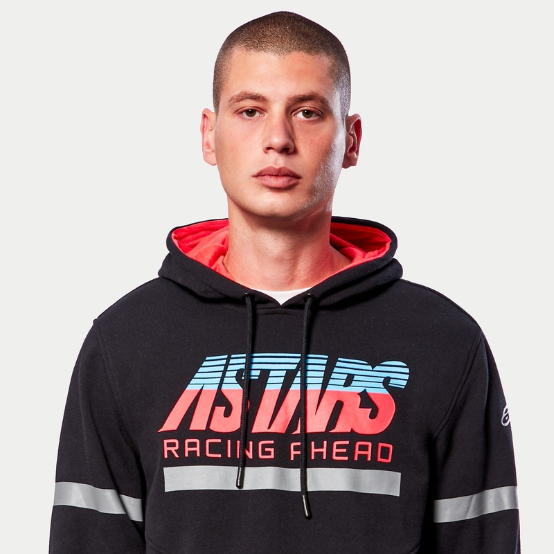 Hanocă Alpinestars Club negru-roșu-albastru-gri