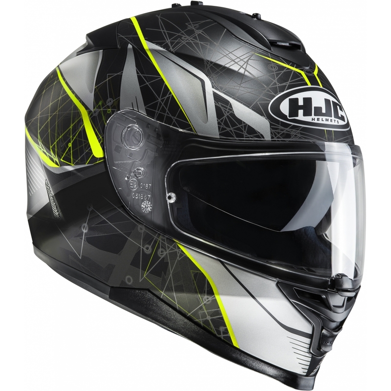 Cască de motocicletă integrală HJC IS-17 Daugava MC4HSF lichidare