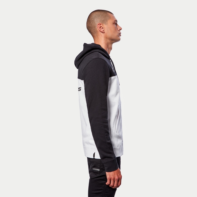 Mikina Alpinestars H Block Hoodie černo-bílá