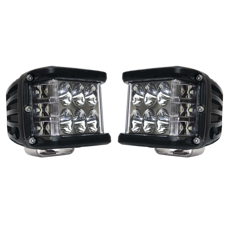 Lumini cu LED-uri pentru motociclete quad SHARK LED SINGLE SIDE SHOOTER, CREE LED, 45W SET