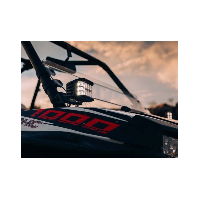 Lumini cu LED-uri pentru motociclete quad SHARK LED SINGLE SIDE SHOOTER, CREE LED, 45W SET