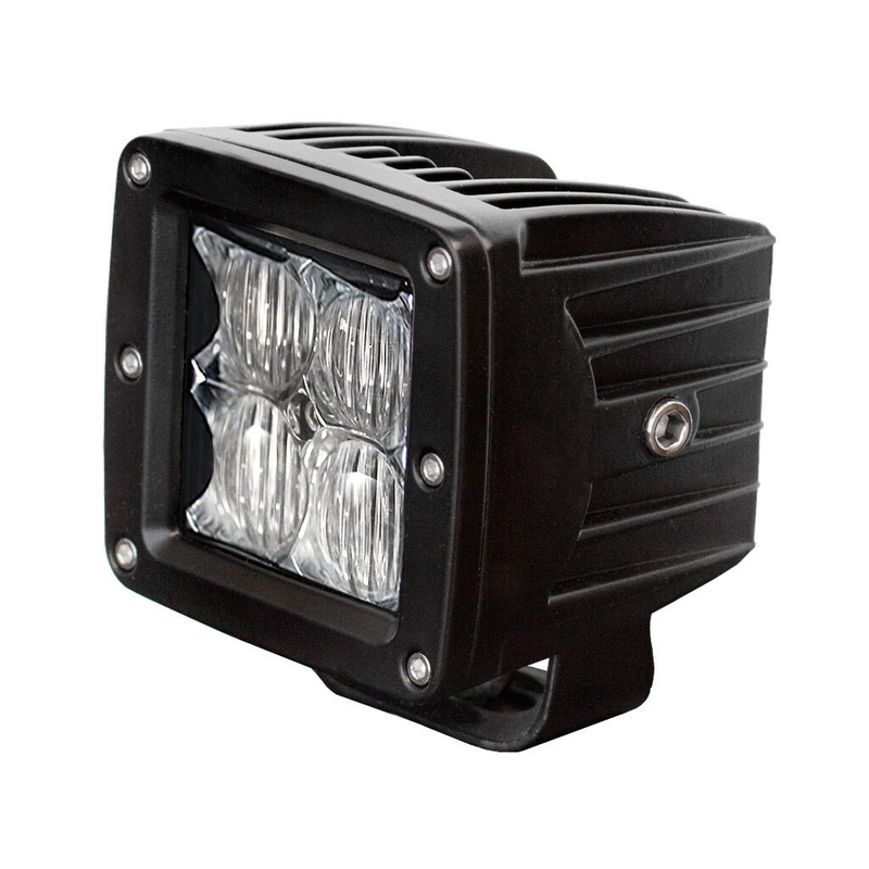 Lumina LED pentru ATV SHARK LED de lucru cu LED-uri, CREE LED, 16W 5D REFLECTOR