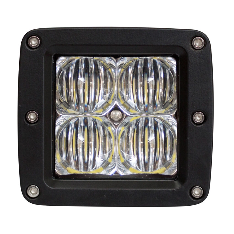 Lumina LED pentru ATV SHARK LED de lucru cu LED-uri, CREE LED, 16W 5D REFLECTOR