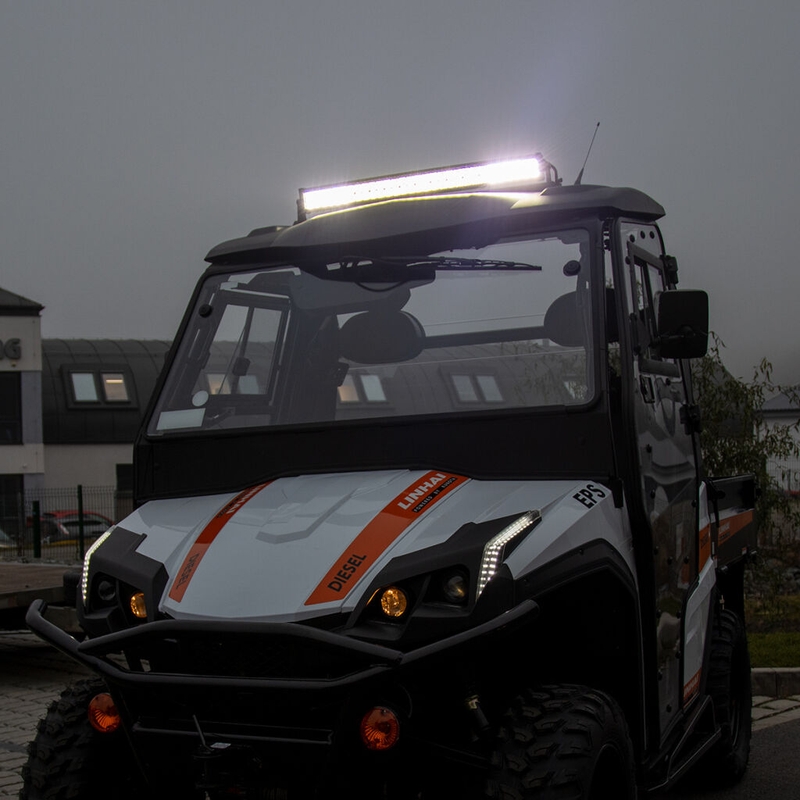 SHARK LED LIGHT BAR 30", CURBAT, 180W, R 810 MM - 5D
