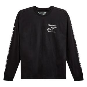 Alpinestars Authenticated Tee negru și alb