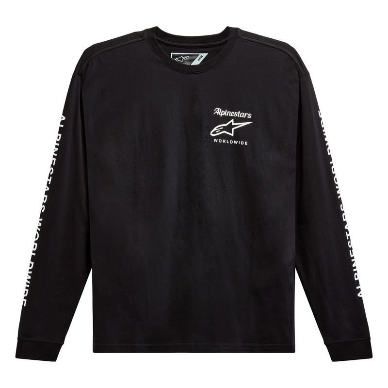 Alpinestars Authenticated Tee negru și alb