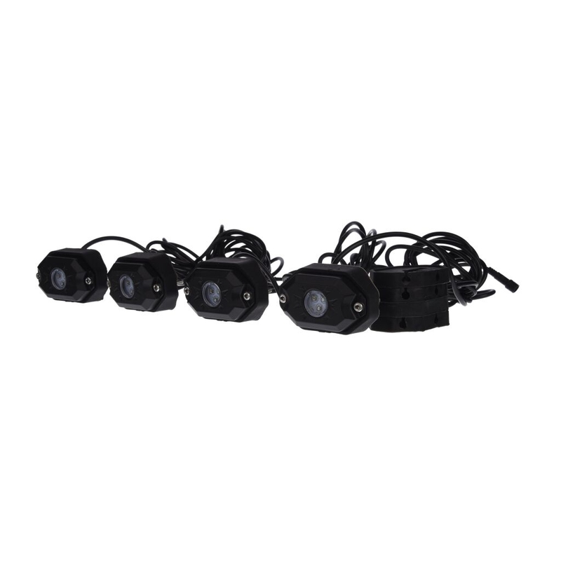 RECHIN A CONDUS LUMINA, RGB, MULTI-COLOR, CONTROL BLUETOOTH, SET DE 4 BUCĂȚI