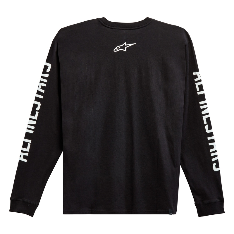 Alpinestars Face Off Tee negru și alb