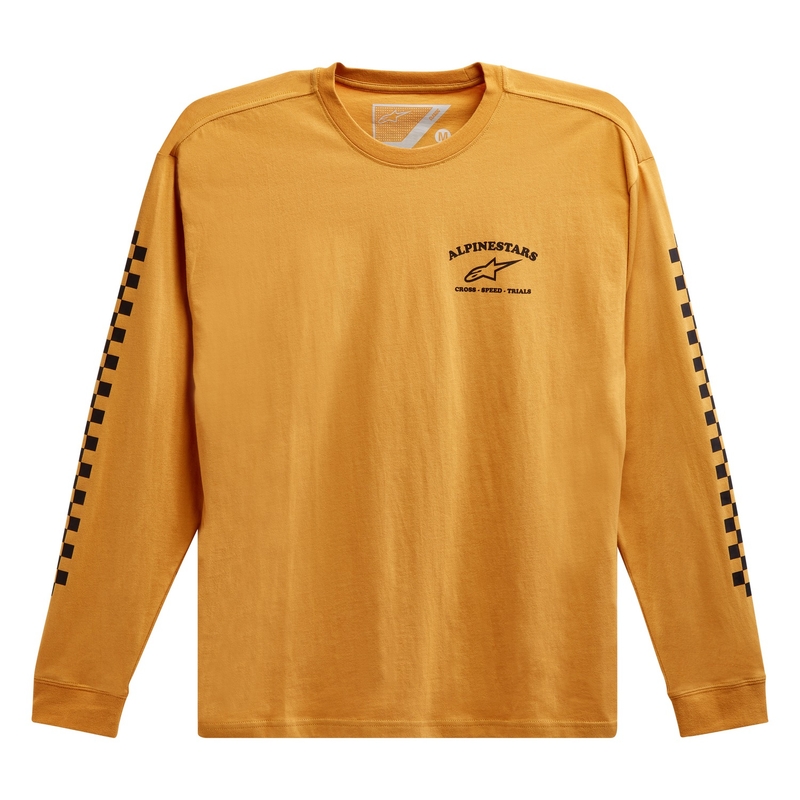 Alpinestars Sunday Tee galben și negru
